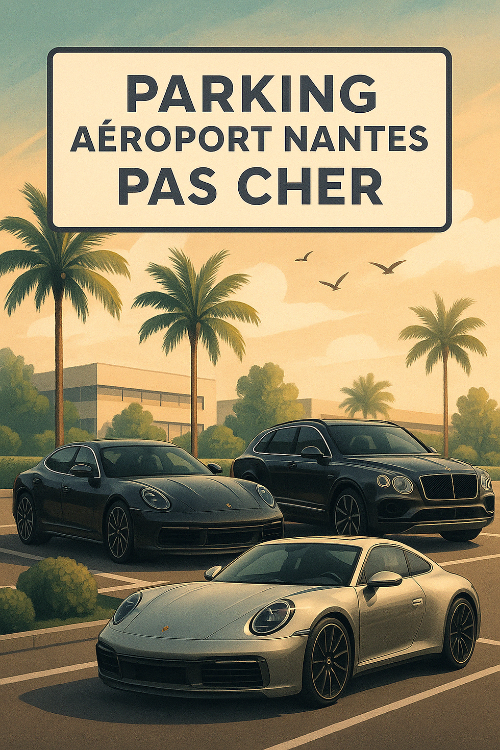 Photo illustrant un voyageur appelant le parking aéroport nantais (téléphone) pour réserver une place sécurisée et proche du terminal