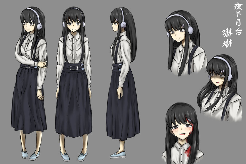 Lilth Original model sheet