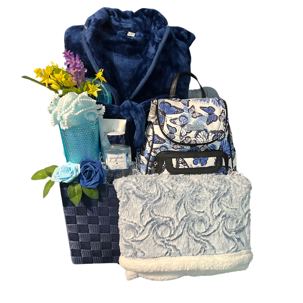 Royal Blue Butterfly Spa