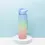 Thumbnail: Gradient motivational water bottle with time markers, featuring a leakproof flip-top lid and BPA-free material