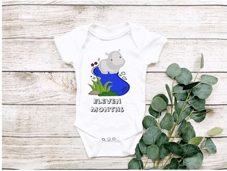 Thumbnail: The Safari Milestone Collection.  Featuring The Laughing Giraffe