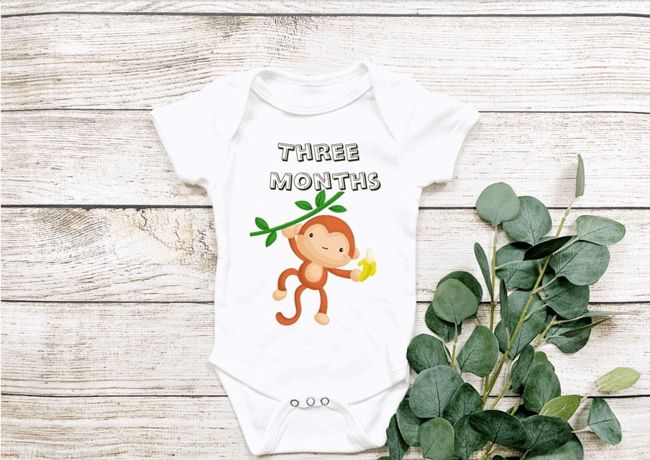 Thumbnail: The Safari Milestone Collection.  Featuring The Laughing Giraffe