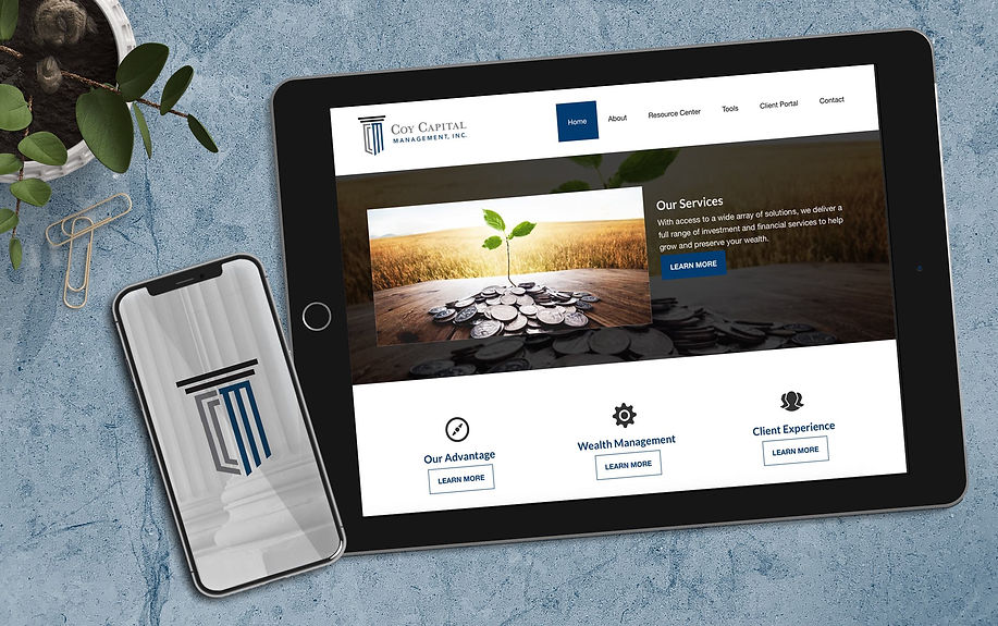 CCM Branding Website Design
