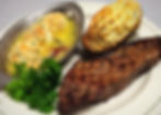 Sirloin Steak & Scampi