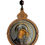 Thumbnail: Wooden amulet, round with the Virgin Mary and Jesus Christ