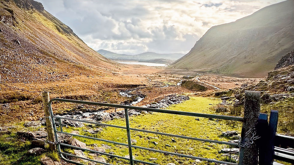 Annascaul Lake and Valley