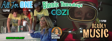 Tuesday Night Bionic Woman Offerings