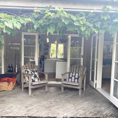 Outdoor seating area