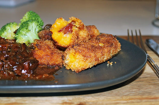 Shin Beef Braise & Chorizo Croquettes Recipe