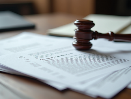 Notary public stamping legal document at desk – professional notarization services in St. Louis, MO