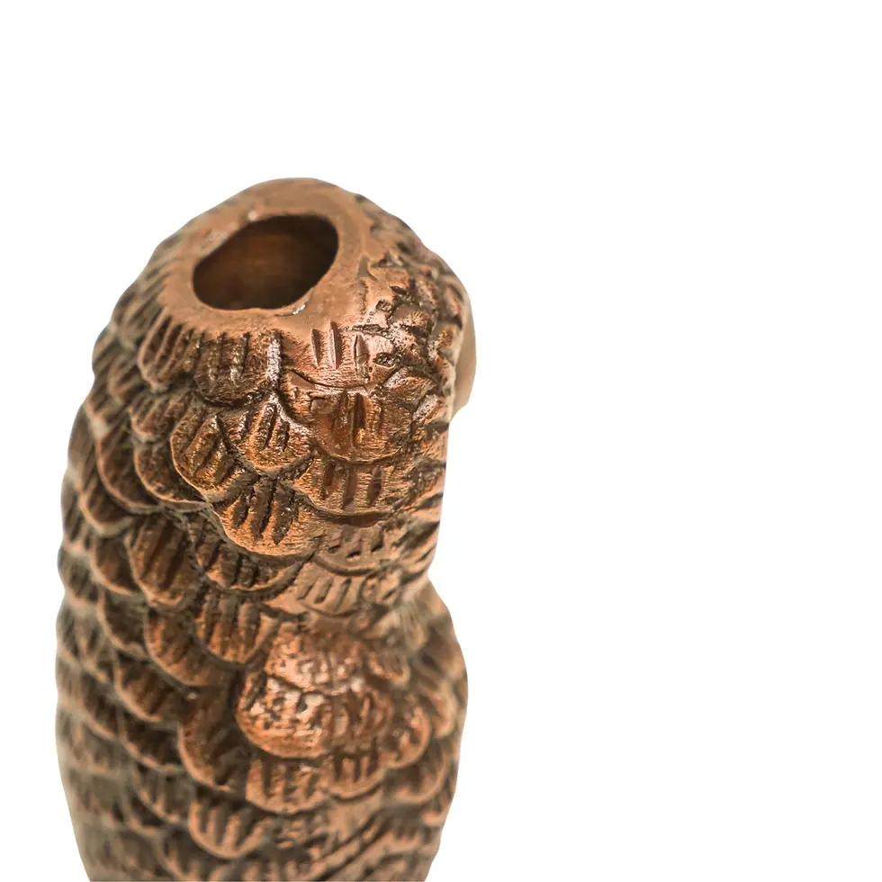 Thumbnail: Cast Aluminium Owl Candle Holder