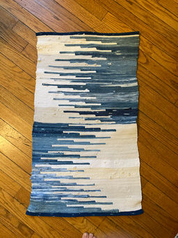 indigo rug