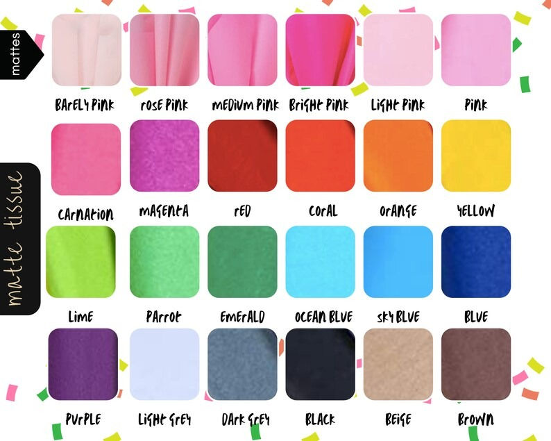Thumbnail: Round Circle Confetti, custom confetti, colorful confetti, pastel confetti
