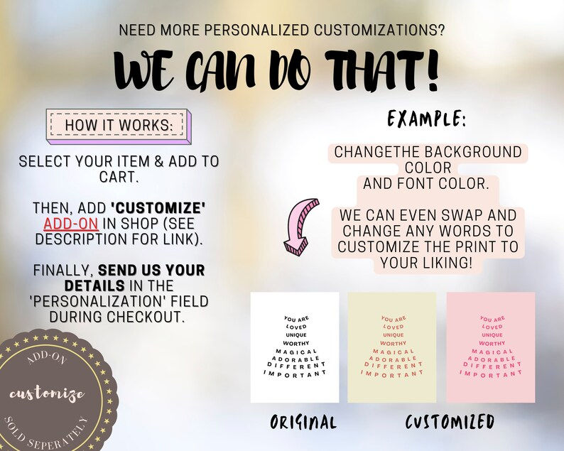 Thumbnail: Rainbow Ombre Gradient Text Personalized Stationery Set