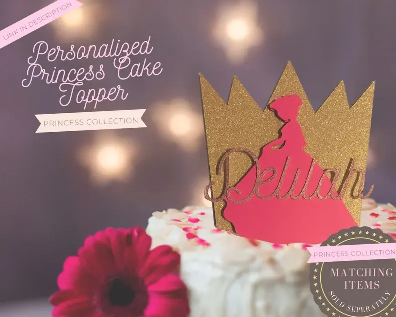 Thumbnail: PRINCESS Birthday Magic Wands, princess decor, princess party decor