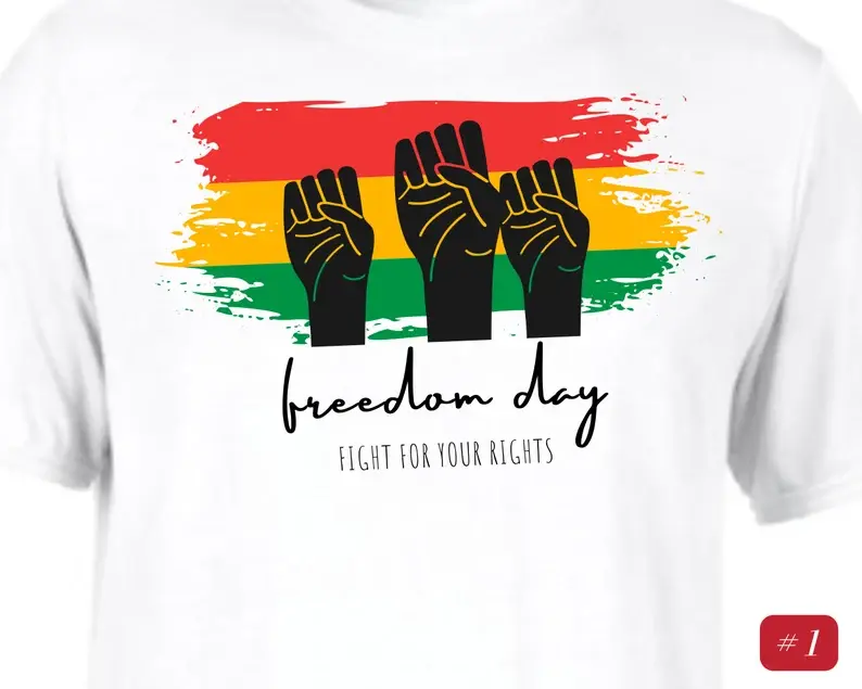 Thumbnail: Black History Shirt - Juneteenth 1865 - Juneteenth Definition Shirt - Black Free