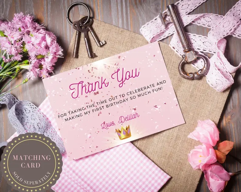 Thumbnail: Princess Birthday WELCOME SIGN, Birthday Pretty Princess