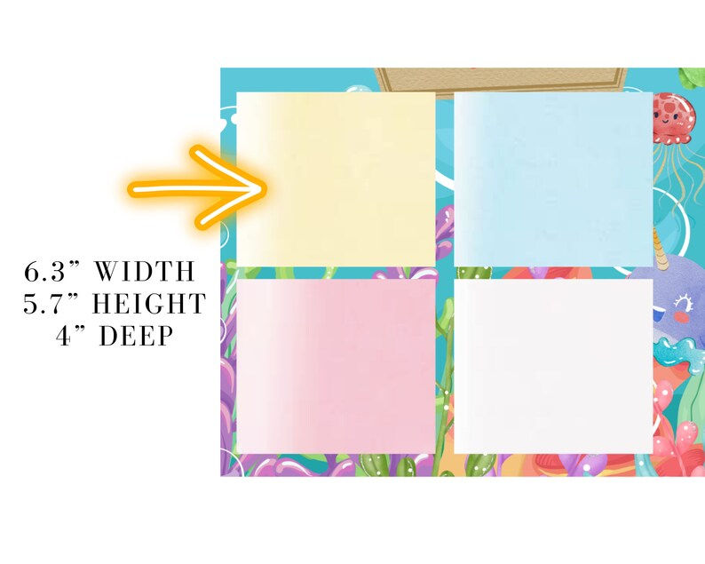 Thumbnail: Mermaid Theme Punch Prize Box Party Favor Game, Get a Prize, Mermaid Party