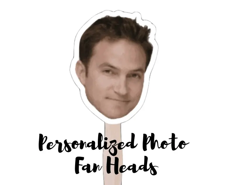 Personalized Fan Head, Photo Fat Head, Custom Head, Head on a Stick