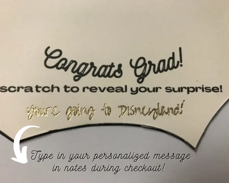 Thumbnail: Personalized Graduation Card for Him Her Daughter Son Graduates Students
