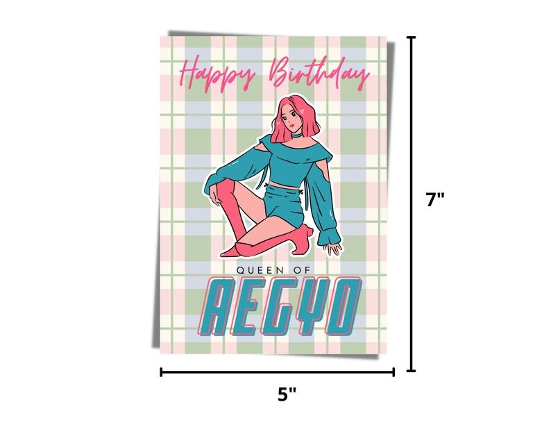 Thumbnail: KPOP Birthday Card - KPop Birthday Greeting - KPop Dreams - KPop Stan