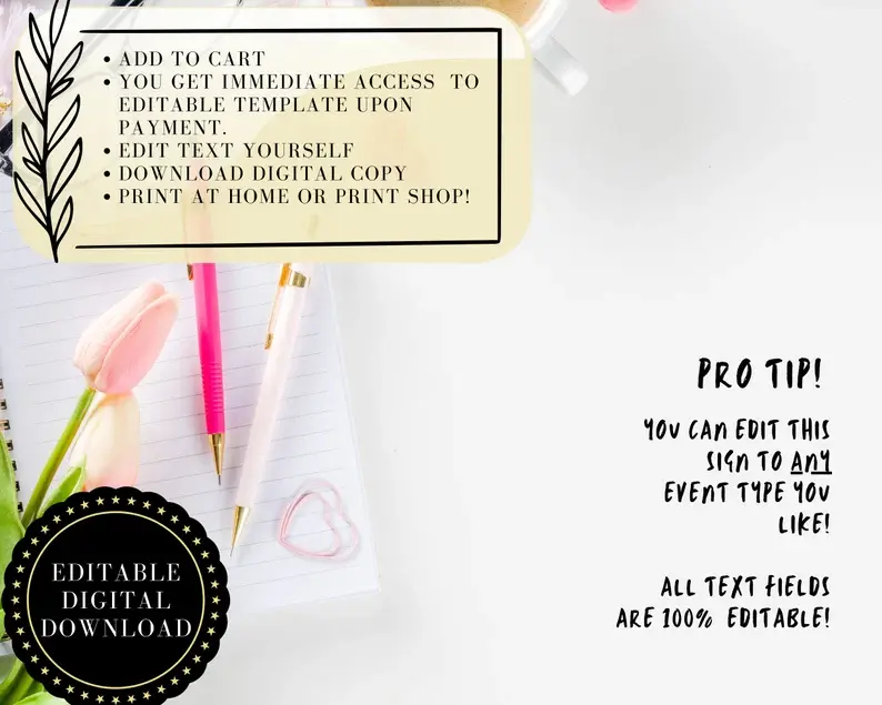 Thumbnail: EDITABLE Monster Truck Birthday Bash WELCOME SIGN, Birthday Sign