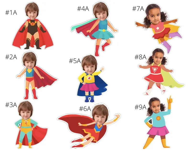 Thumbnail: Personalized Chip Bag Wrapper, Superhero Theme Birthday, Custom Superhero Photo