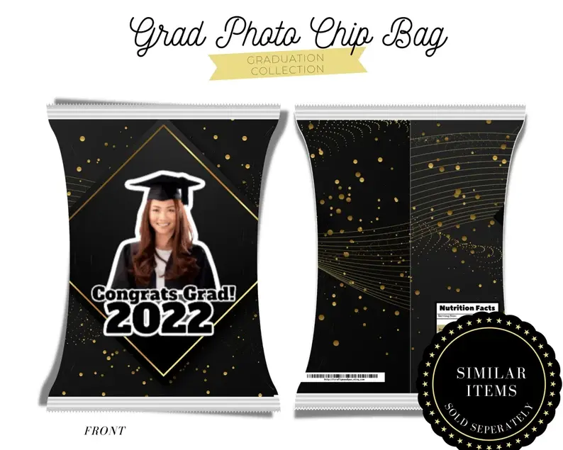 Thumbnail: GRADUATION Personalized Rice Krispies, Rice Krispies Wrapper, class of 2022