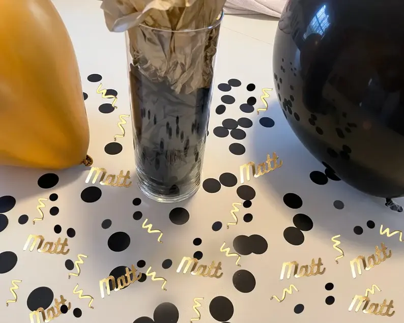 Thumbnail: CUSTOM Confetti Mix, Bachelor Party Confetti, custom confetti, party confetti