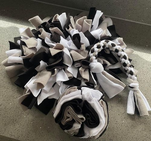 Small snuffle mat , 6 inch ball & 50 cm tug toy bundle - Pet Enrichment ...