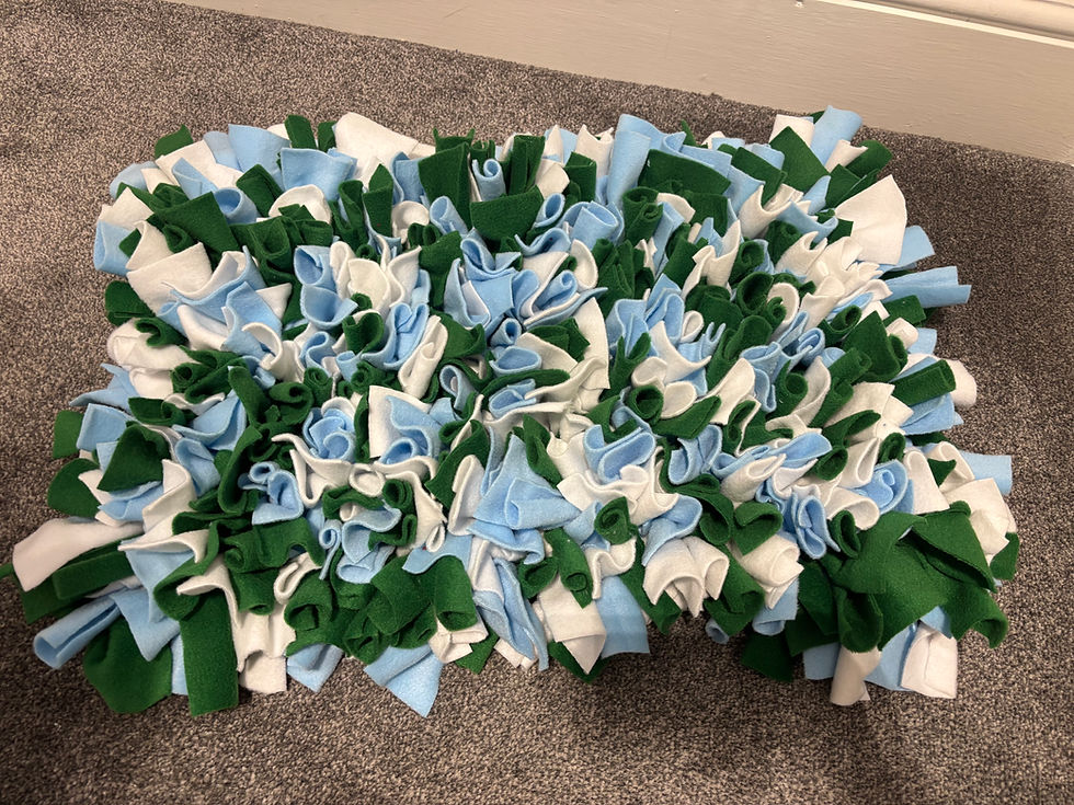 Thumbnail: Large Dog Snuffle Mat – Handmade Enrichment Puzzle