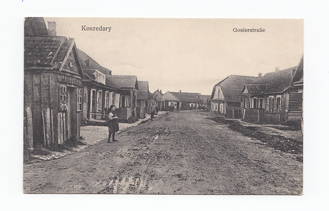 Postcard. Kaišiadorys (Koszedary), 1917. The Lost Shtetl Museum Collection.