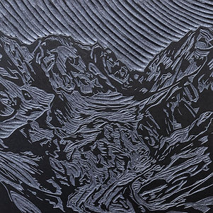 Panoramic Gourmet, Gian Häne, Gian Haene, Kunst, Kunst im Zug, RHB, Rhätische Bahn, Zug, Holzschnitt, Künstler