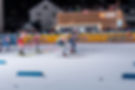 Gruppe Langläufer am FIS Weltcup Rennen in Davos