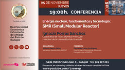 "Energía nuclear, fundamentos y tecnología: SMR (Small Modular Reactor)" Ignacio Porras. 05/11/26