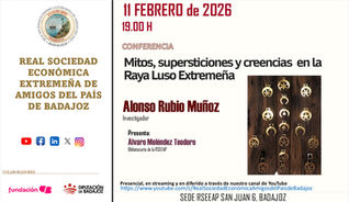 "Mitos, supersticiones y creencias  en la Raya Luso Extremeña " Alonso Rubio Muñoz. 11/02/26