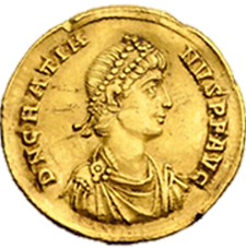 Gold Roman Coin