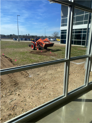 Prepping for the raised beds