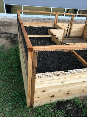 We have soil! April 2024