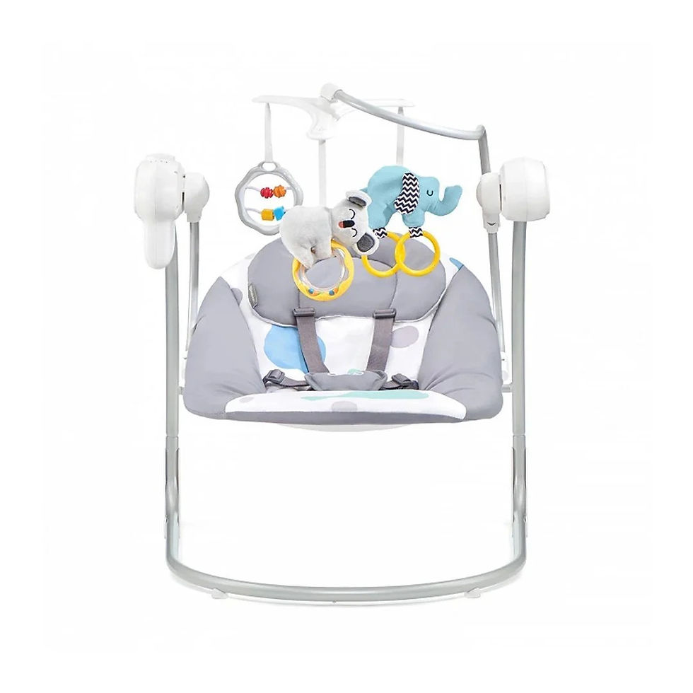 Miniatura: Silla mecedora con balanceo automático Minky KinderKraft