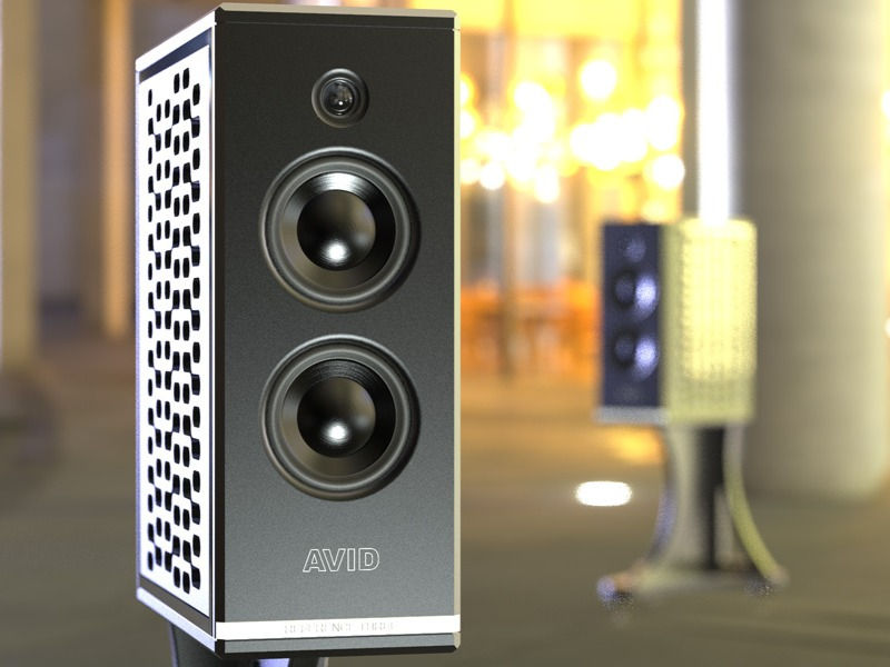 Avid Reference Three Framsida närbild