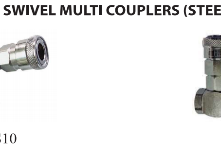 Swivel Multi Couplers (Steel)