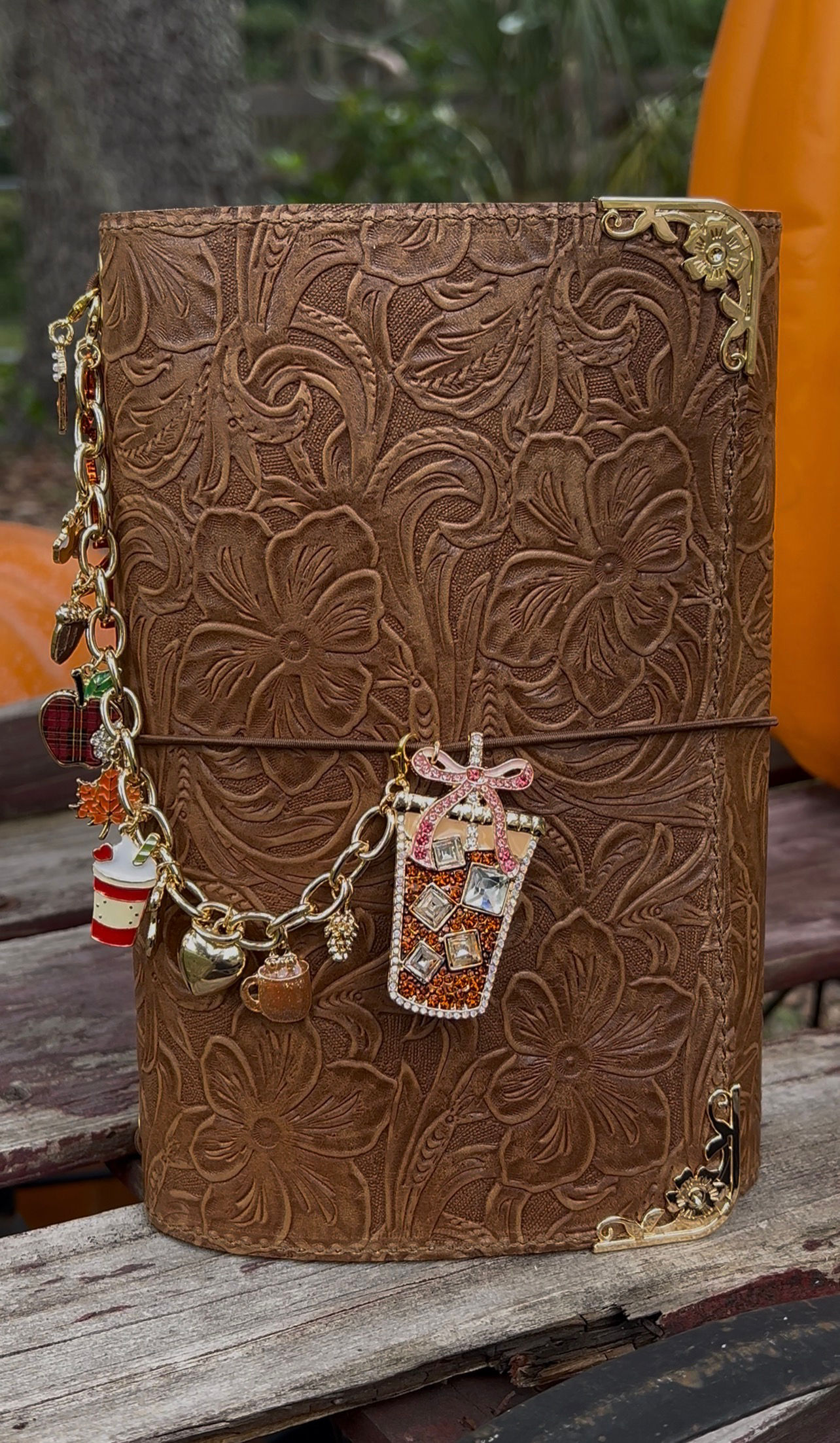 RTS A5 Pumpkin Spice Leather Journal Set