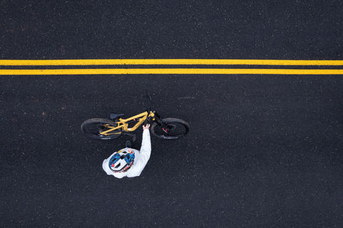 photographer Jb Liautard Thomas tenon aerial utah road art of mtb 