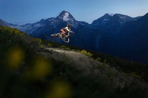 Mountain Bike rider Photographer Jb Liautard