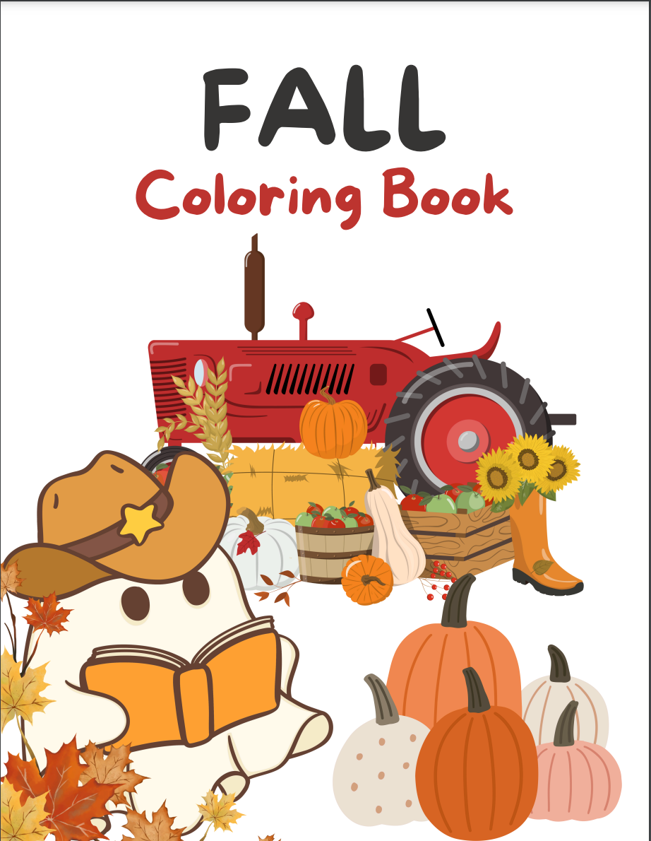Fall Coloring Book