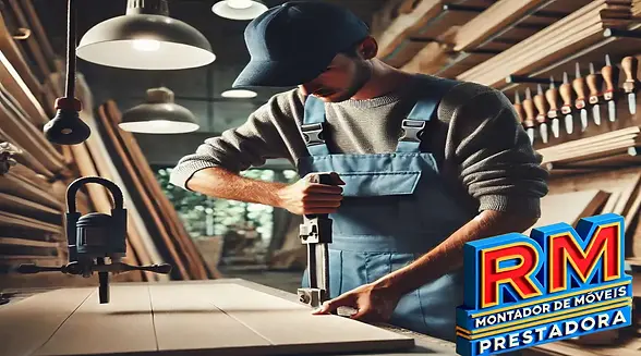 montador fazendo montagem de moveis no setor aeroporto de goiania