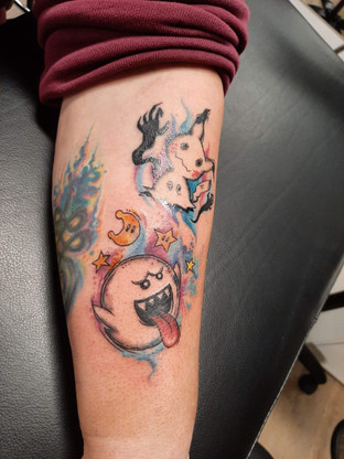 watercolor tattoo maximum color