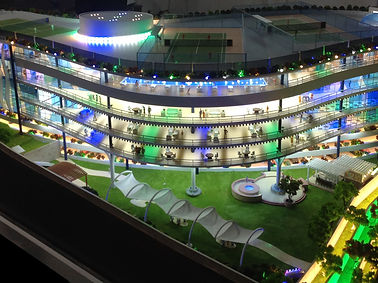 Commercial model of mall