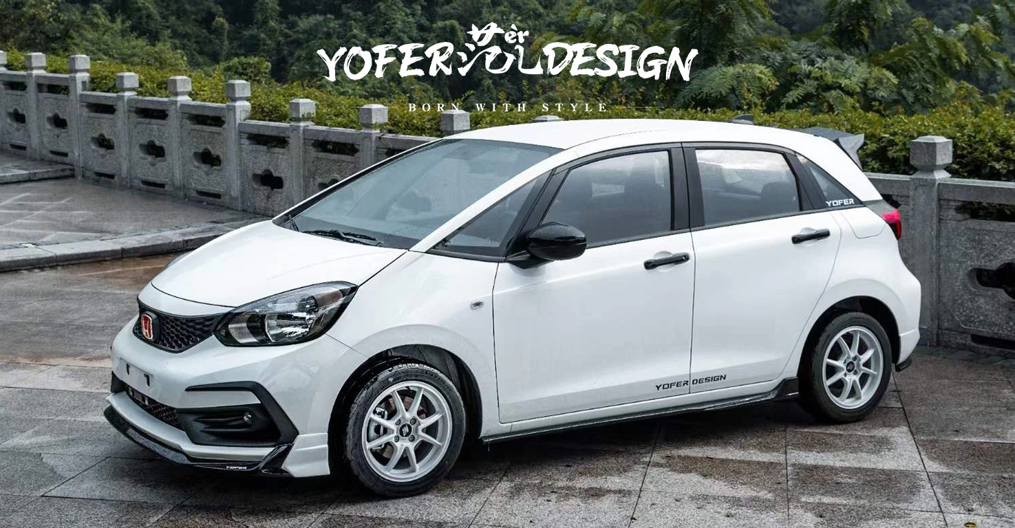 Honda Fit GR9 2020 Body Kit Side Skirts